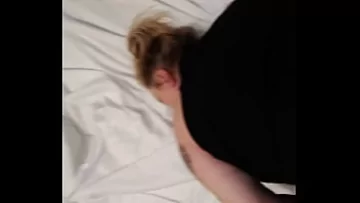 Play كومينغ بجد على بين الأعراق ديك: BBW شقراء جبهة تحرير مورو الإسلامية في Doggystyle