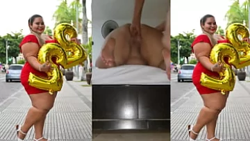 Play الساخنة لاتينا BBW فاتنة تومض من الأسفل