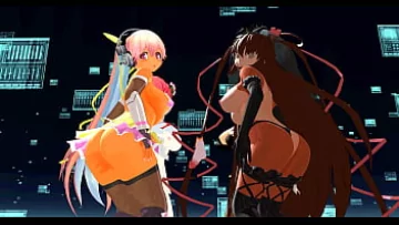 Play فتيات هنتاي أنيمي يتجردن أثناء الرقص على أنغام مثيرة