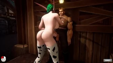 Play طقوس العربدة في Elven Whorecraft: فجور Draeney باللون الأزرق أفضل 2